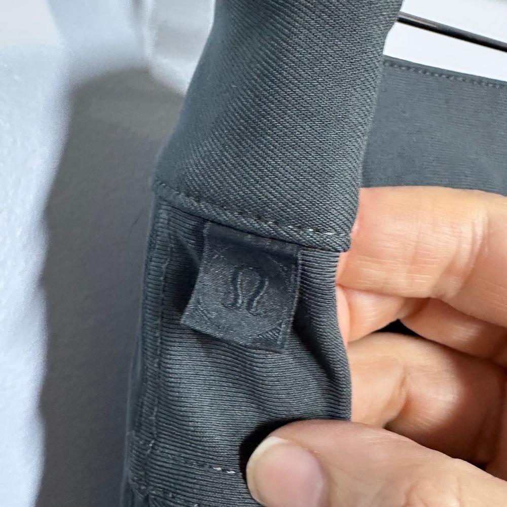 Lululemon Mens ABC Classic 5 Pocket Pants Charcoal Gray Sz 34x29 Golf Athletic - Picture 7 of 9